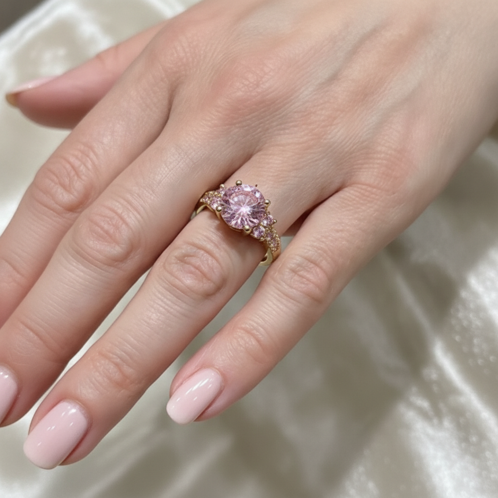 Celia Rosette Ring | Gold