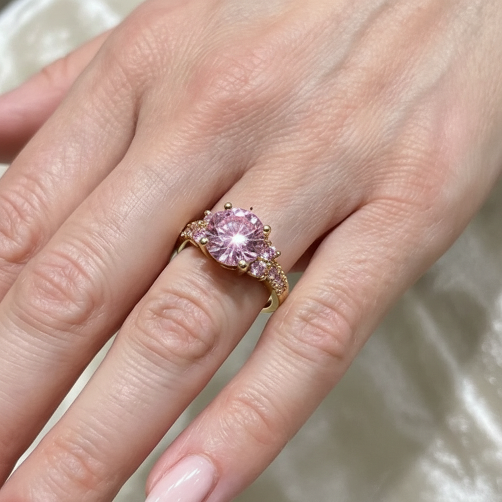 Celia Rosette Ring | Gold