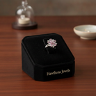 Cherry Blossom Ring | White Gold
