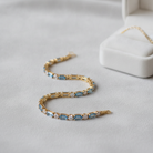 Peony Spark Tennis Bracelet | Gold