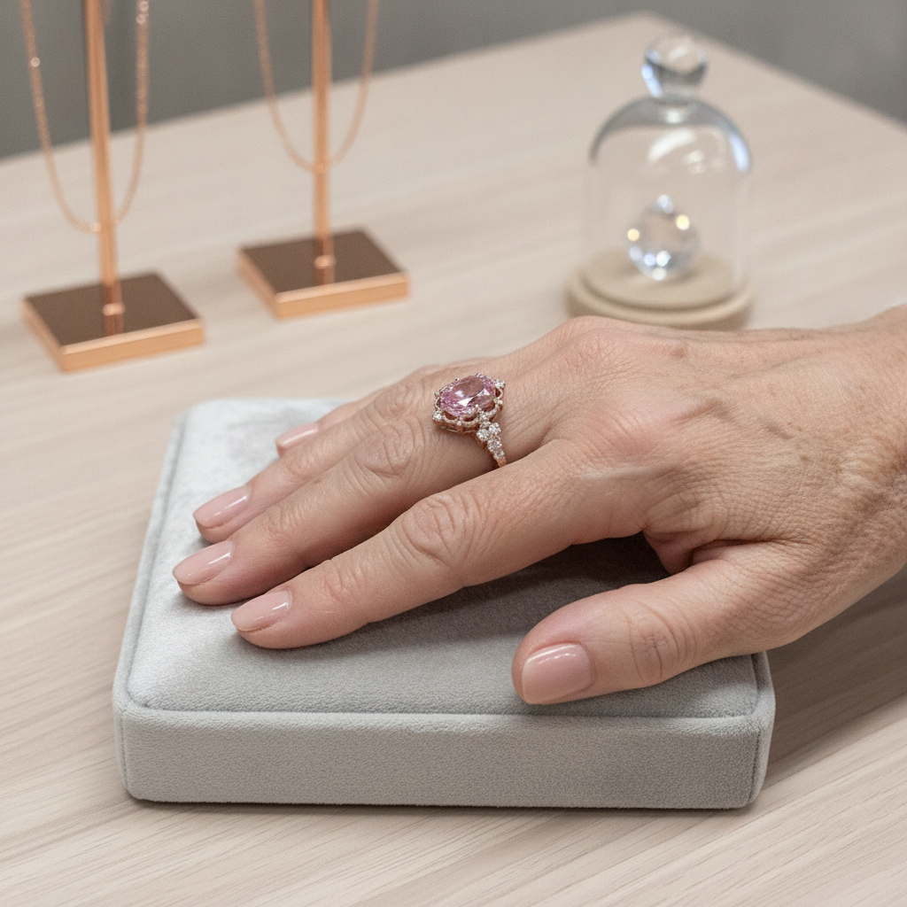 Rosavelyn Tiara Ring | Rose Gold