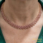 Rose Ember Line Necklace | Gold