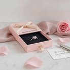 Rosekiss Heart Ring | White Gold